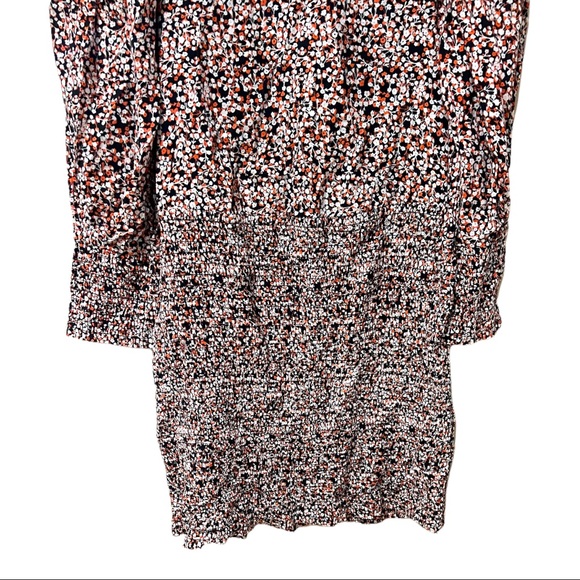 Rebecca Minkoff Tabby Smocked Floral Sheath Dress (XS) - Picture 9 of 11